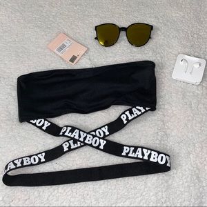 Playboy swim top size 6